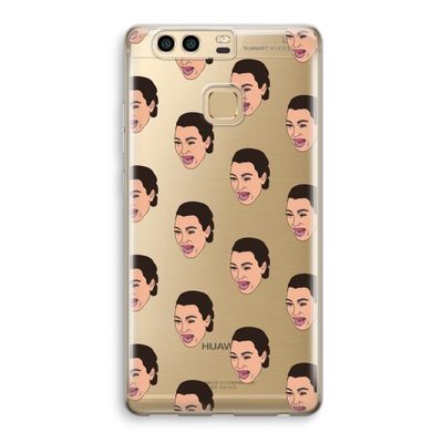 Ugly Cry Call: Huawei P9 Transparant Hoesje