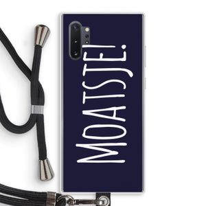 Moatsje!: Samsung Galaxy Note 10 Plus Transparant Hoesje met koord