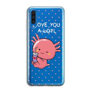 Love You A Lotl: Samsung Galaxy A50 Transparant Hoesje