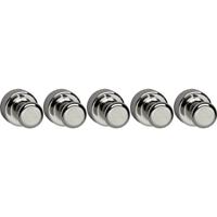 Maul Neodymium magneet (Ø x h) 12 mm x 16 mm Kegel Zilver 5 stuk(s) 6168696