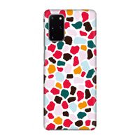 Colored Giraffe: Volledig geprint Samsung Galaxy S20 Plus Hoesje
