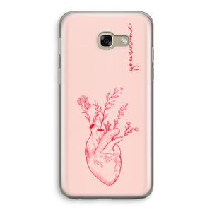 Blooming Heart: Samsung Galaxy A5 (2017) Transparant Hoesje