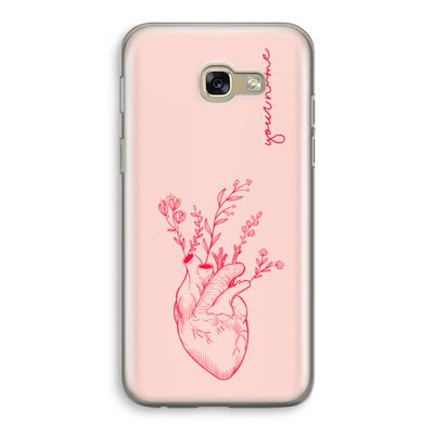 Blooming Heart: Samsung Galaxy A5 (2017) Transparant Hoesje