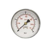 Aerotec 9052014 Perslucht-manometer 1/4 (6,3 mm) 1 stuk(s)