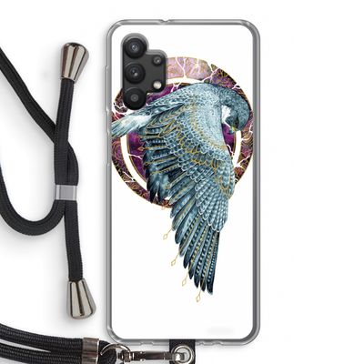 Golden Falcon: Samsung Galaxy A32 5G Transparant Hoesje met koord