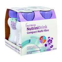 NutriniDrink Compact Multi Fibre Neutrale Smaak 4x125ml