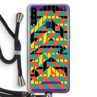 Skew Bee 2: Samsung Galaxy A20s Transparant Hoesje met koord