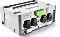 Festool Accessoires Festool sys-powerhub sys-ph 10 meter verlengsnoer met 5 stopcontacten in systainer - 200231