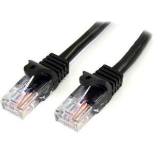 StarTech.com Cat5e patchkabel met snagless RJ45 connectors 1 m, zwart