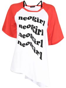 Undercover t-shirt en coton à imprimé graphique - Rouge