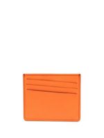 Maison Margiela porte-cartes en cuir grainé - Orange