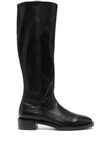 Stuart Weitzman bottes Sadie II 35 mm en cuir - Noir