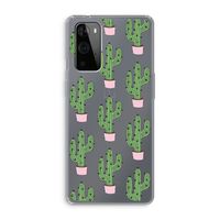 Cactus Lover: OnePlus 9 Pro Transparant Hoesje
