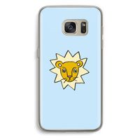 Kleine leeuw: Samsung Galaxy S7 Transparant Hoesje
