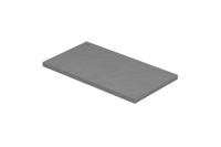 Topplaat Fontein INK Topdeck XS 40x22x1.2 cm Armani Grey Mat Topplaat Fontein INK Topdeck XS 40x22x1.2 cm Armani Grey Mat
