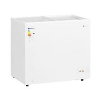 Vriezer - 200 L - glazen deuren - afsluitbaar - Royal Catering