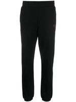 Ea7 Emporio Armani pantalon de jogging court à logo imprimé - Noir