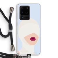 Incognito: Samsung Galaxy S20 Ultra Transparant Hoesje met koord