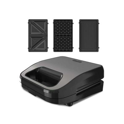 Tosti apparaat Black & Decker BXSA754E 750 W Zwart