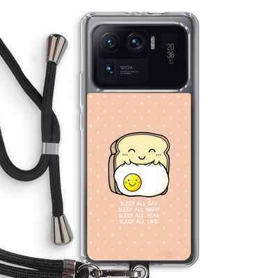 Sleep All Day: Xiaomi Mi 11 Ultra Transparant Hoesje met koord