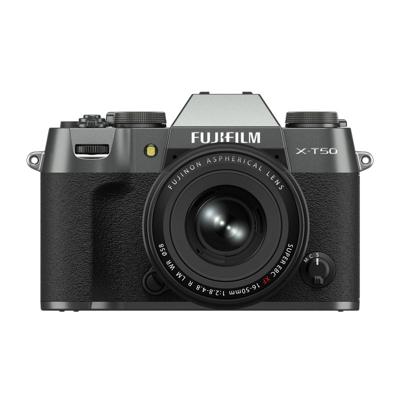 Fujifilm X-T50 charcoal silver + XF 16-50mm