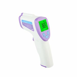 Easypix ThermoGun TG2 Contactthermometer Violet, Wit Voorhoofd Knoppen