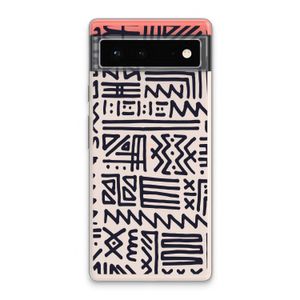Marrakech print: Google Pixel 6 Transparant Hoesje