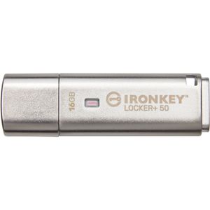 Kingston IronKey Locker+ 50 16 GB usb-stick USB 3.2 Gen 1