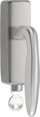 Formani Basics LB18H-DKLOCK-O draaikiepgarnituur afsluitbaar - mat RVS