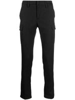 DONDUP pantalon droit à taille mi-haute - Noir