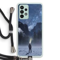 Wanderlust: Samsung Galaxy A52s 5G Transparant Hoesje met koord