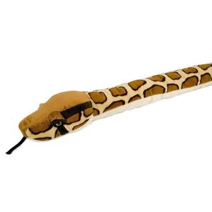 Pluche birmese python slang knuffel 137 cm   -