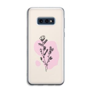 Roses are red: Samsung Galaxy S10e Transparant Hoesje