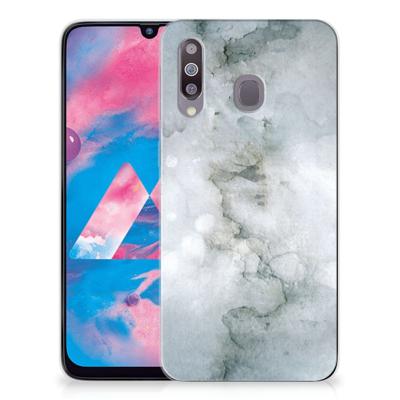 Smartphone hoesje Samsung Galaxy M30 Painting Grey Smartphone hoesje Samsung Galaxy M30 Painting Grey