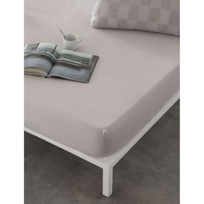 Verstelbaar onderlaken Naturals ELBA Lichtgrijs 135 x 200 (Bed van 135)