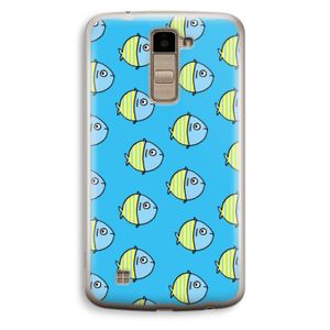 Visjes: LG K10 (2016) Transparant Hoesje