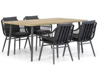 Coco Leonardo/Montana 180 cm dining tuinset 5-delig - thumbnail