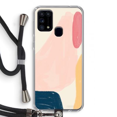 Saturday Flow: Samsung Galaxy M31 Transparant Hoesje met koord