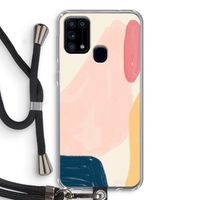 Saturday Flow: Samsung Galaxy M31 Transparant Hoesje met koord