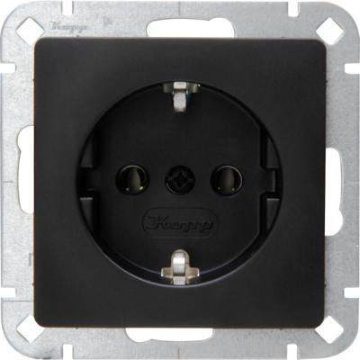Kopp HK05 mat zwart inbouw stopcontact RA - 4621690
