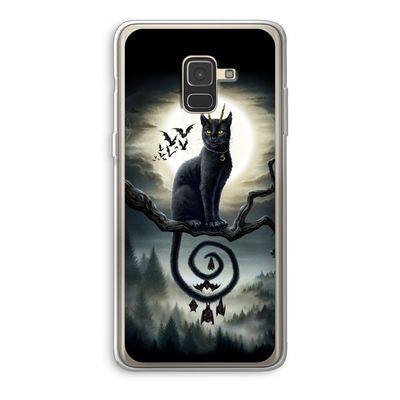 Moonlight Companions: Samsung Galaxy A8 (2018) Transparant Hoesje