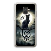 Moonlight Companions: Samsung Galaxy A8 (2018) Transparant Hoesje