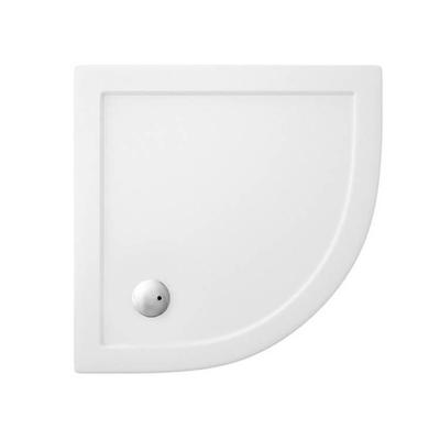 Crosswater Showertray douchebak 90x90x4cm kwartrond wit ST000Q900