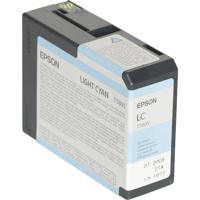 Epson Inktcartridge T5805 Origineel Lichtcyaan C13T580500 - thumbnail