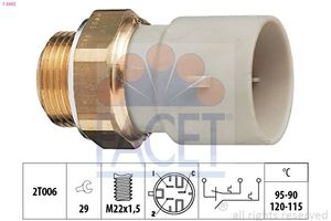 Temperatuurschakelaar, radiateurventilator 75655