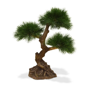 DesignPlants: Pinus Bonsai X3 Kunstboom 60cm - Groen