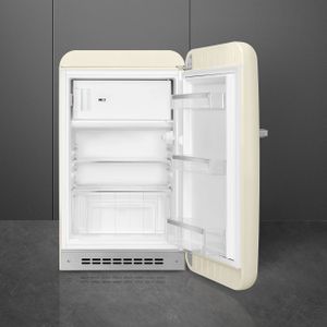 Smeg 50's Style combi-koelkast Vrijstaand 122 l E Crème