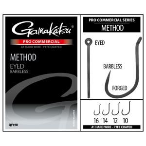 Gamakatsu Pro-C Method A1 Ptfe Barbless Size 10