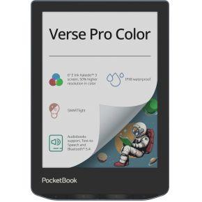 PocketBook Verse Pro Color e-book reader Touchscreen 16 GB Wifi Zwart, Blauw