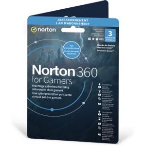 NortonLifeLock Norton 360 for Gamers Nederlands, Frans Basislicentie 1 licentie(s) 1 jaar